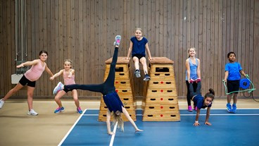 Gymnastik Barn Grundkurs 1, Grupp VIT födda 2016-2017 cover image