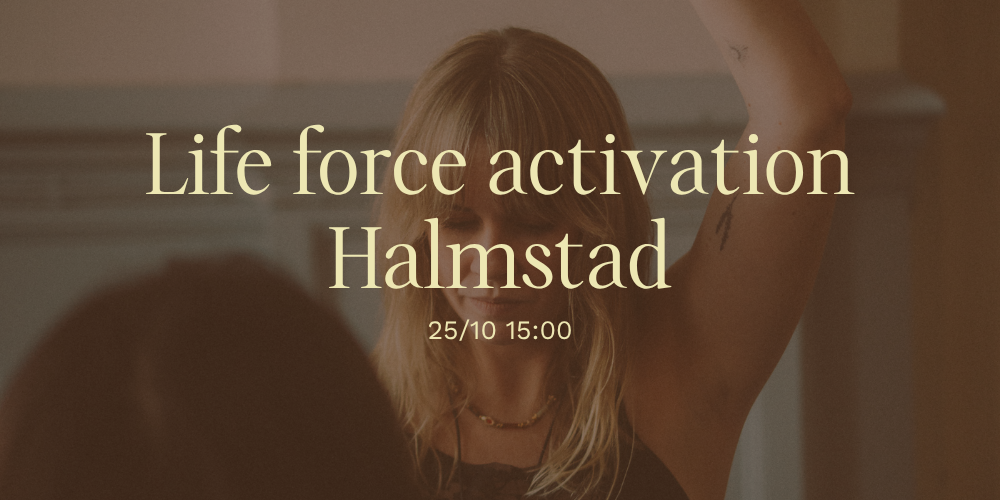 Life force activation Halmstad cover image