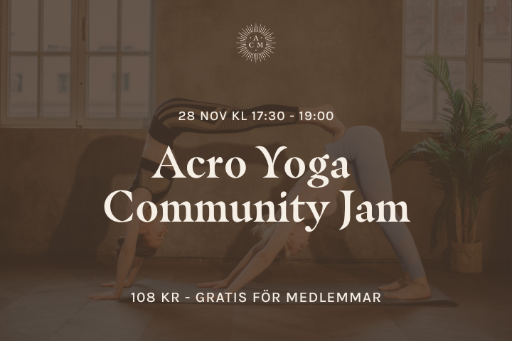 Acro Yoga Community Jam cover image