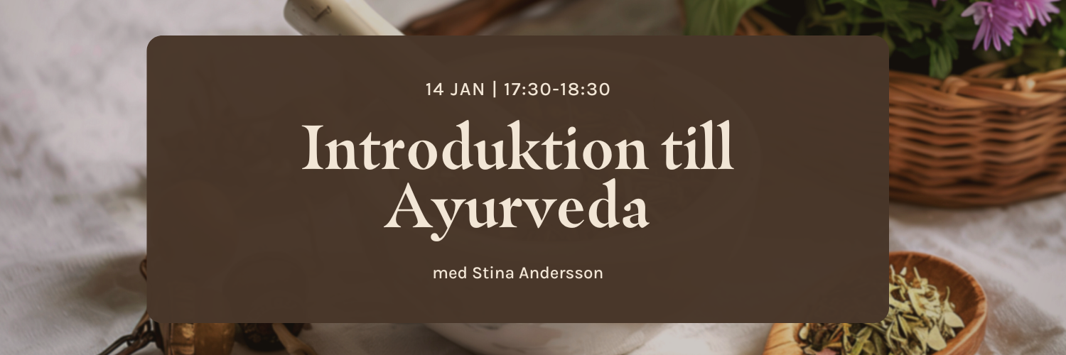 Introduktion till Ayurveda med Stina Andersson cover image