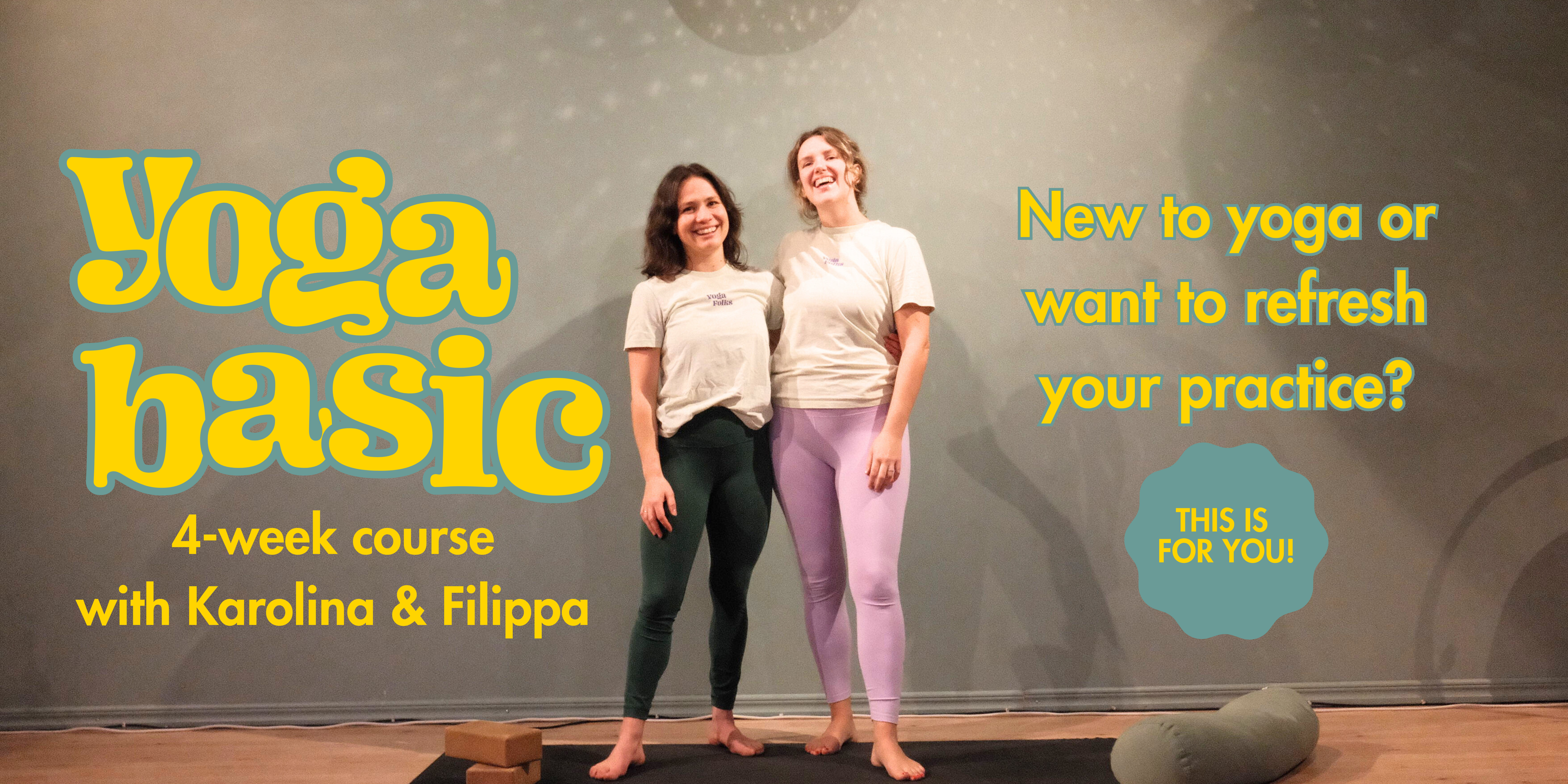 YOGA BASIC - A 4 Week Course  cover image