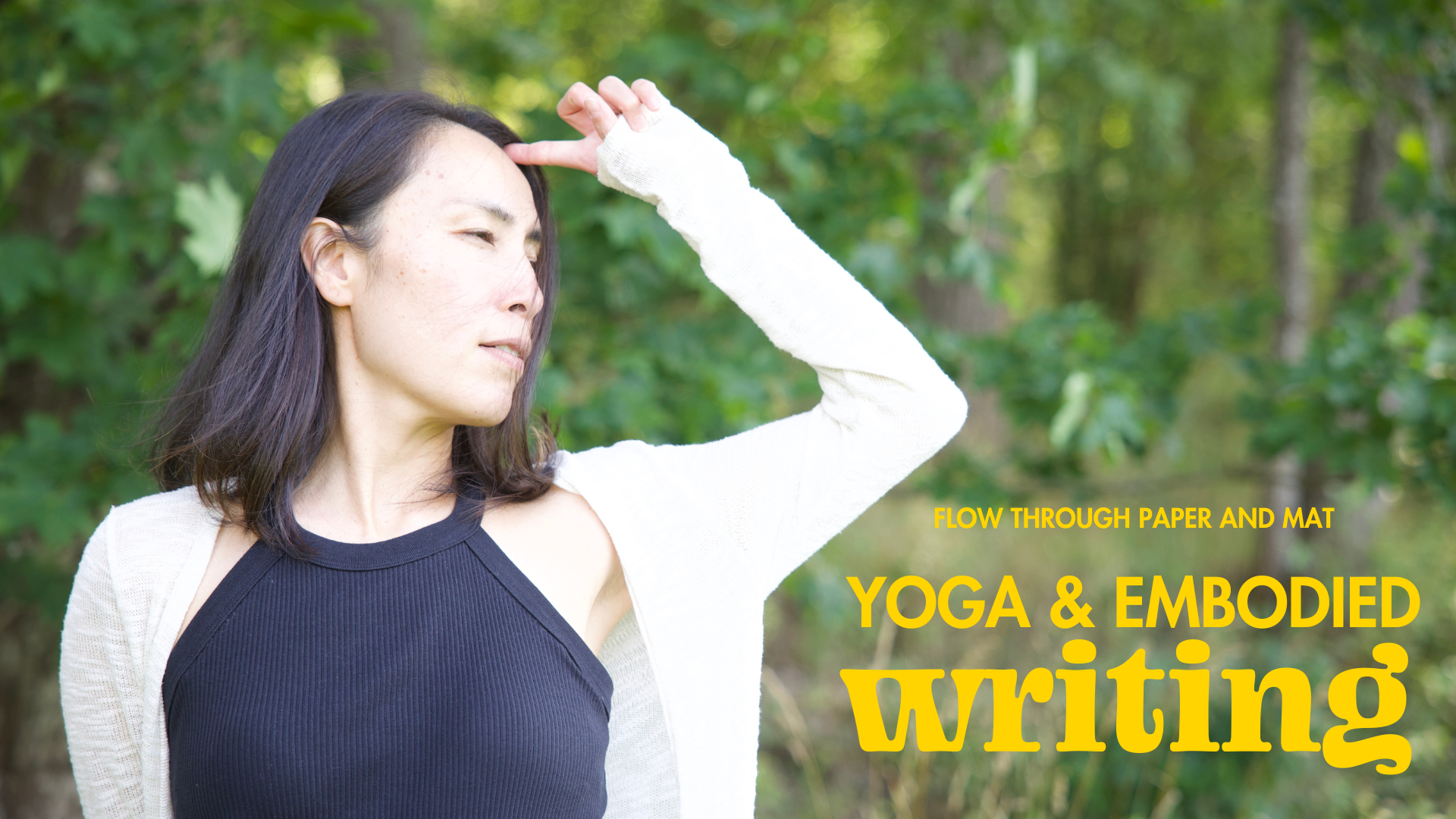 Embodied movement and writing – Flow through paper and mat cover image