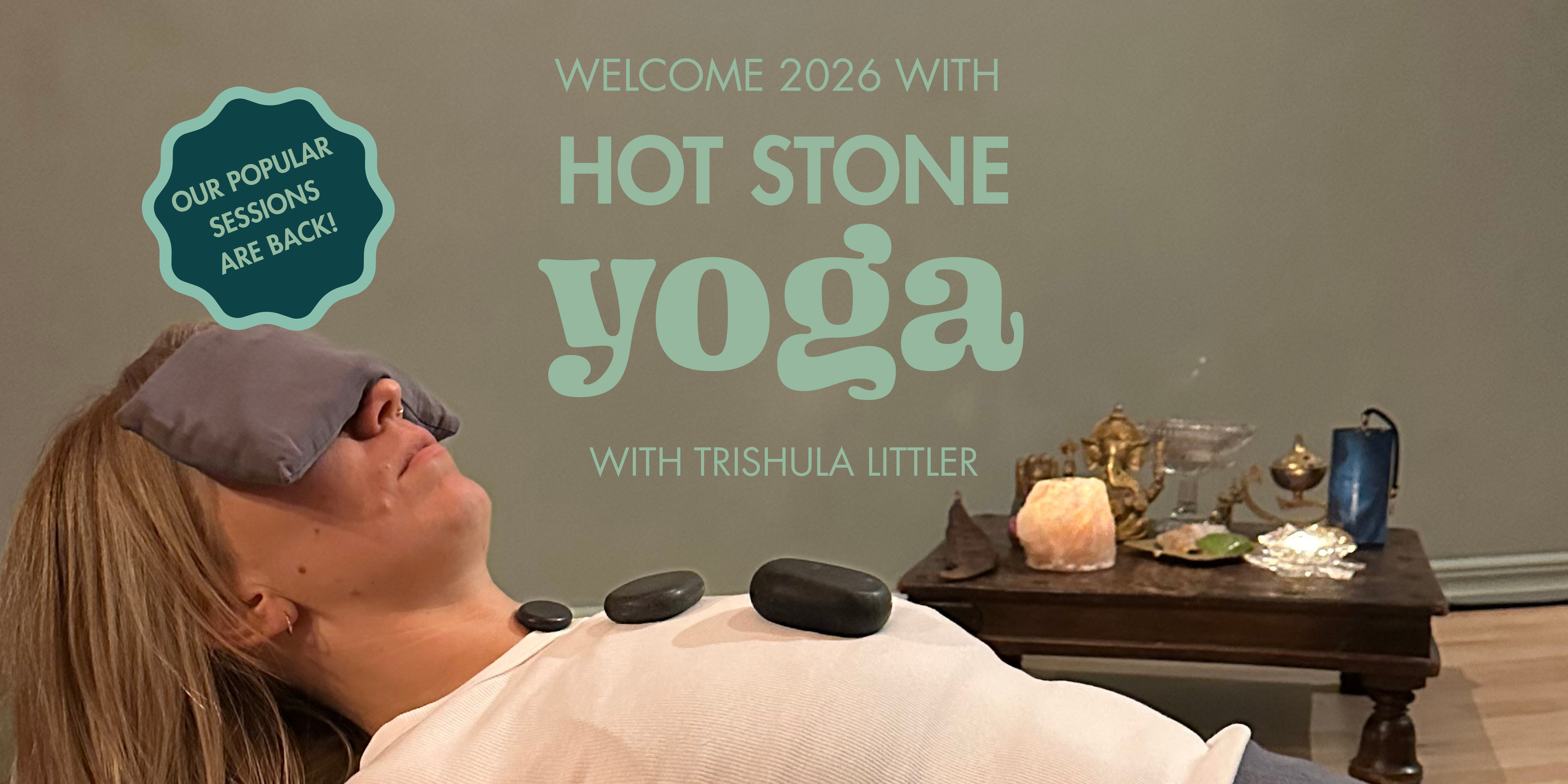 Restorative yoga with Hot stones cover image