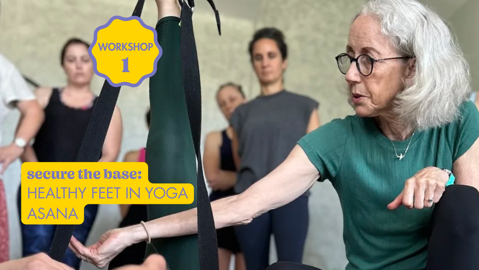 Annie Carpenter Workshop - Secure the Base: Healthy Feet in Yoga Asana cover image