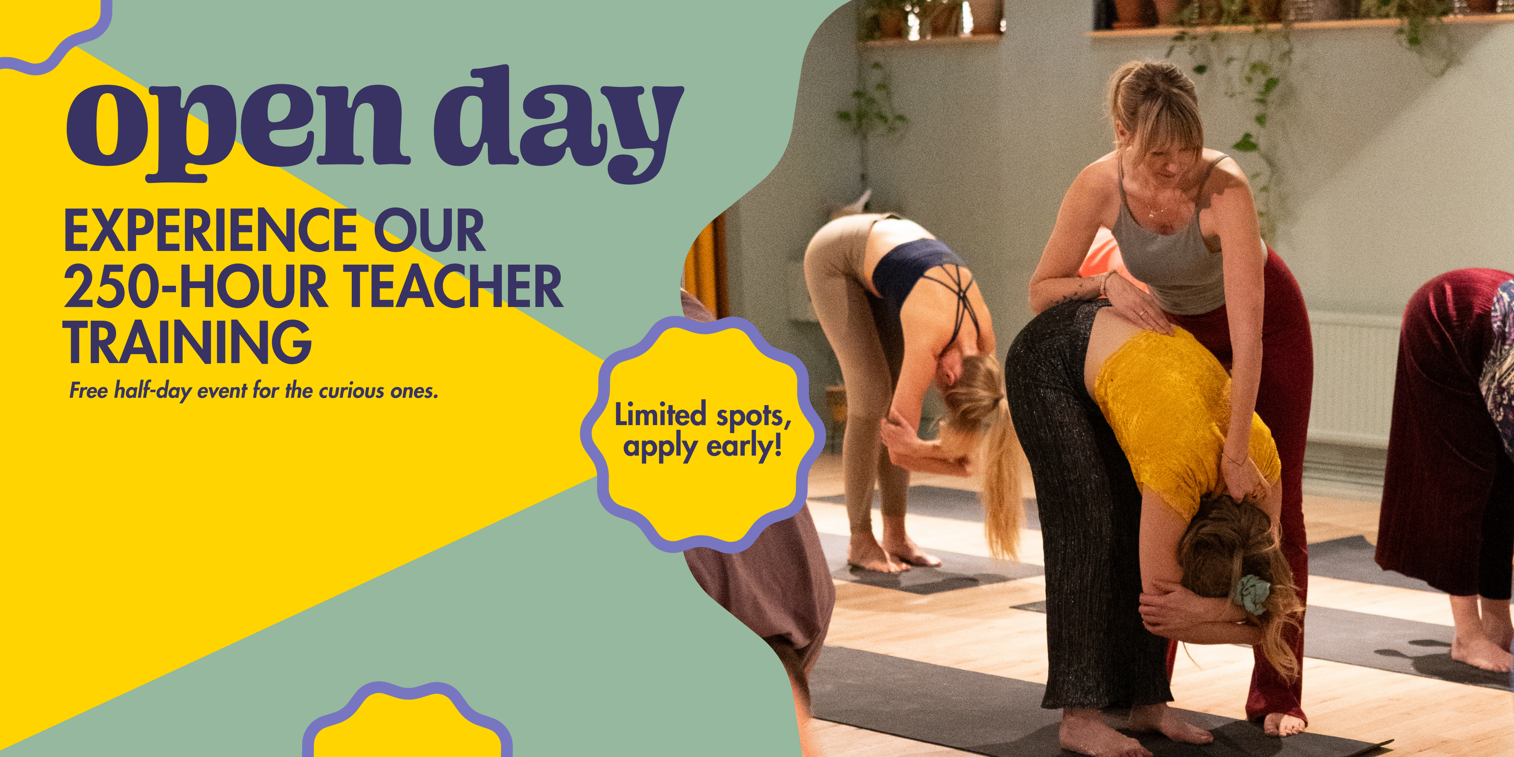 OPEN DAY - Experience our 250-hour teacher training cover image