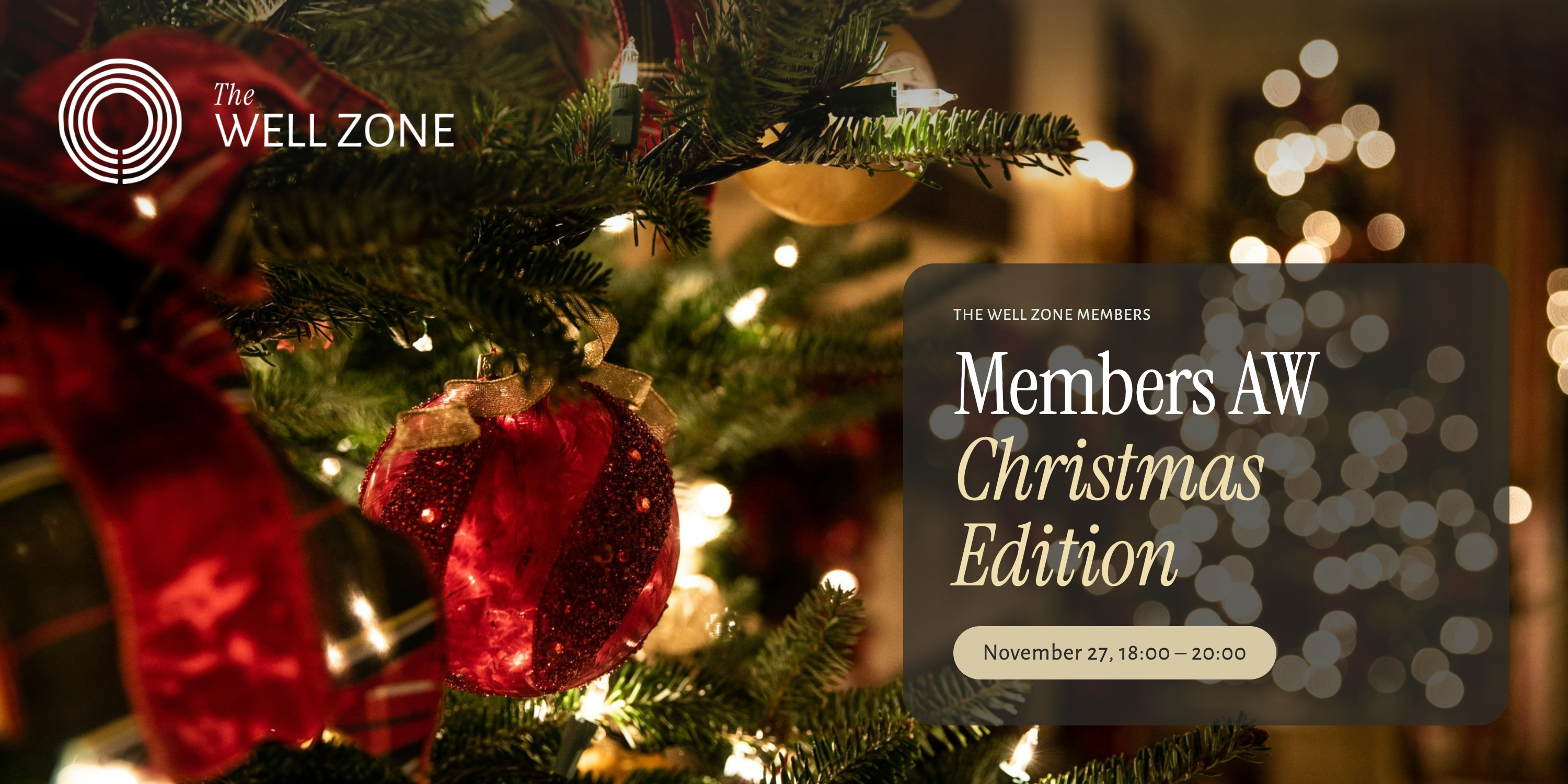 The Well Zone Members AW - Christmas Edition  cover image
