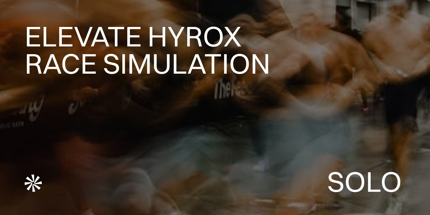 Elevate HYROX Race Simulation - Solo cover image