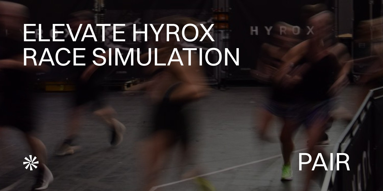 Elevate HYROX Race Simulation - Pairs cover image