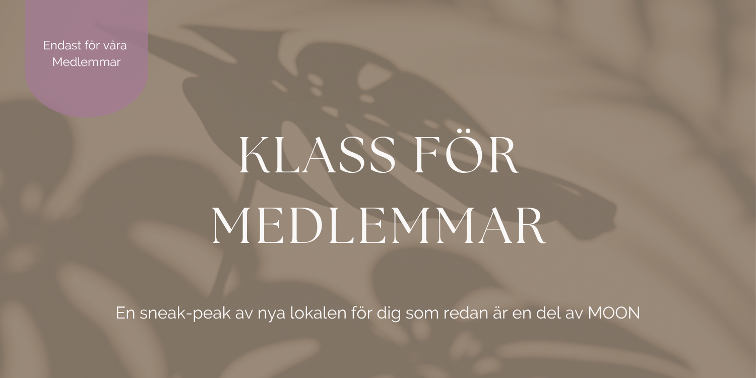 Förhandsvisning - Klass för Medlemmar cover image